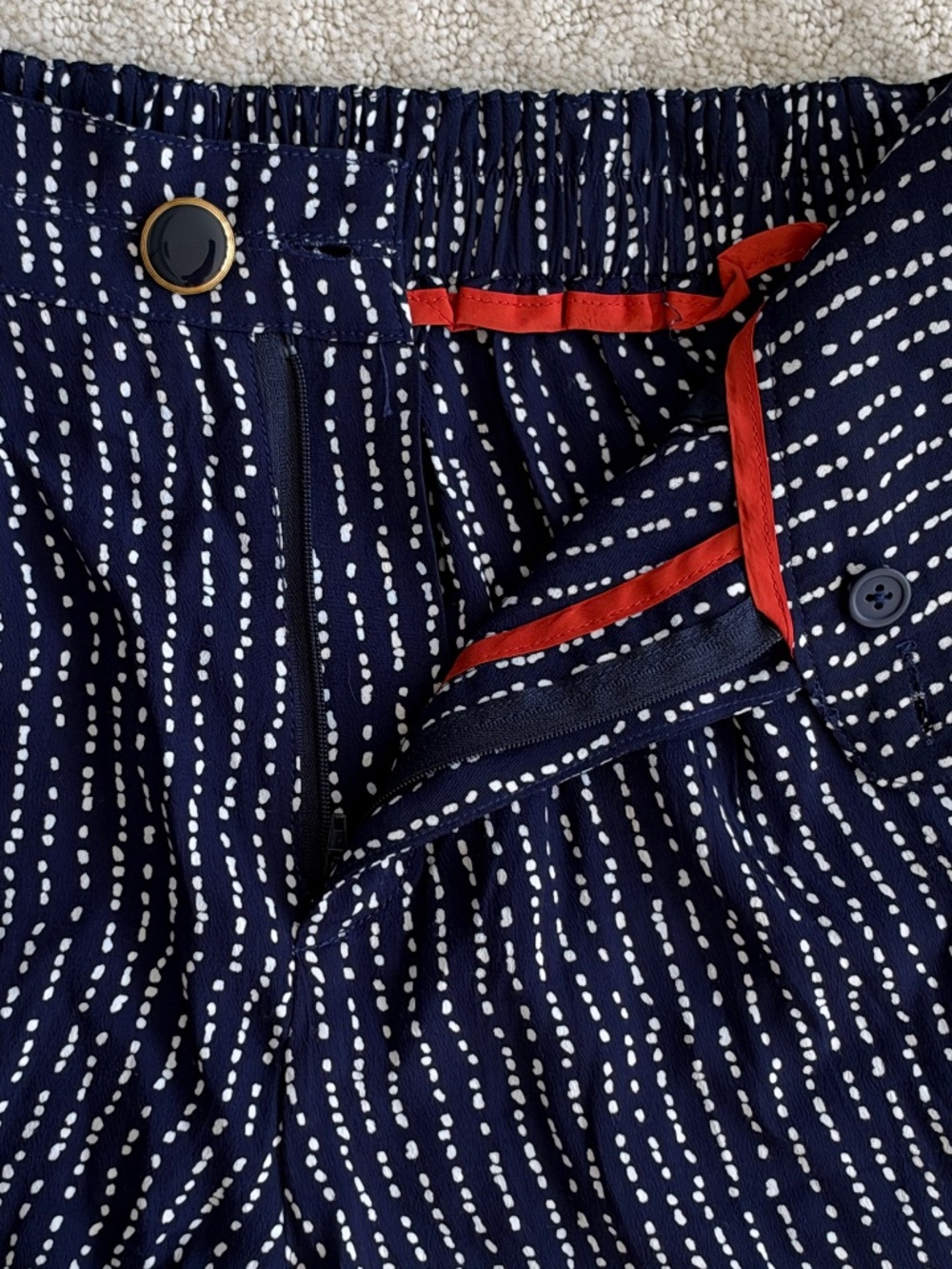 Anthropologie Ett:Twa Clearwater Printed High-Rise Shorts XS Resortwear Casual - Picture 9 of 14